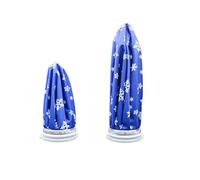 Dual-Size Hot/Cold Compress 6" 9" Gel Ice Bags - Reusable Leakproof Design for Adults Kids Gym Waterproof PVC Ice Gel Pack Set