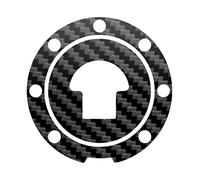 DualColorStampe Adhesivo protector tapón depósito compatible con Honda Interceptor VFR 800 (2003-2008) carbono moto M0192 (carbono negro)
