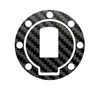 DualColorStampe Adhesivo protector tapón depósito compatible con Yamaha TDM 850 TDM 900 TRX 850 carbono moto M0197 (carbono negro)