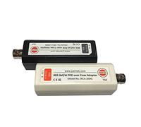 Dualcomm/PAIRTEK - Kit de Adaptador Ethernet PoE sobre coaxial (DECA-200) - Paquete Doble
