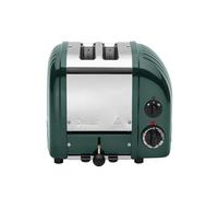 Dualit Classic NewGen - Tostadora de 2 rebanadas - Acero inoxidable - Construido a mano en el Reino Unido - Elementos ProHeat reemplazables - Descongelación de pan - Temporizador mecánico - Tostadora