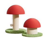 Dualoai 2 Piezas de Rasguños de Gatos Postes de Trepadora Rayadores de Pilares de Gato para Interiores