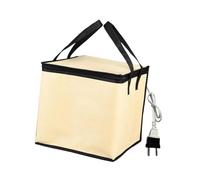 Dualoai Caja de Fermentación de Pan Contenedor con Asa Y Esterilla Térmica Función de Conservación del Diseño Portátil Apto para Panadería Repost, 20L