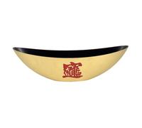 Dualoai Jarrón/Maceta de Flores Espaciosa para año, Regalos de Inauguración de Casa, Maceta Multifuncional China para Arreglos Florales, Oro, 56 Cm X 17.3 Cm