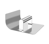 Dualoai Llana de Esquina Herramienta Profesional Llana de Acabado Espátula para Mortero en Acero Inoxidable Ligero Adecuado para Aplicar Finas Y Alisar, R50 Grados Internos