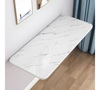 DUANHOZ Mesa Plegable de Pared: Escritorio Plegable Que Ahorra Espacio para Estudio y Comedor, Mesa de Ordenador Flotante para Oficina, Sala de Estar y Dormitorio. Versátil y ele