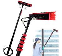 DUANHOZ Pértigas de Agua para Limpieza de Ventanas de 3,6 m a 10,8 m, Kit de Limpieza de Ventanas, pértiga con Agua/Manguera, Cepillo para Limpieza de Ventanas, Limpieza de Panel