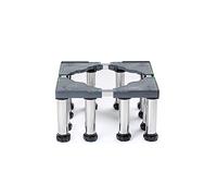 DUANHOZ Soporte Ajustable para Lavadora, Base para refrigerador de 10/15/20/25 cm de Altura, Plataforma Extensible de 45-70 cm para Secadora, refrigerador y gabinete de desinfecc