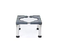 DUANHOZ Soporte Ajustable para refrigerador de 25 cm de Altura con Alfombrilla Antideslizante. Se Adapta a minilavadoras y lavavajillas. Longitud/Anchura de la Base: 45-70 cm. So
