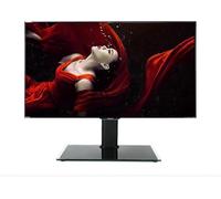 DUANHOZ Soporte de TV de Escritorio con Base de Vidrio Templado de 8 mm de Grosor y diseño de protección múltiple, Apto para televisores Delgados de 26 a 32 Pulgadas.