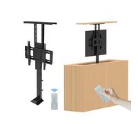 DUANHOZ Soporte de TV motorizado - Soporte de Suelo para TV LCD, para TV telescópica eléctrica de 42 a 70 Pulgadas, con Control Remoto, Altura Ajustable, se Puede Ocultar en un a