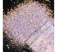 DUANIA 10 g/Bolsa hexágono Aurora uñas Escamas Sirena ópalo Lentejuelas decoración de uñas holográfica Verde púrpura Verano Brillo Polvo