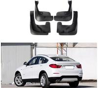 DuanRQ Faldillas antibarro para Carrocería para BMW X4 F26 G02 2014-2018, Salpicaduras De Vehículos Aletas del Fango del Coche Guardabarros del Chapoteo