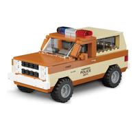 DUANT Juego de bloques de construcción de coche de policía, modelo clásico de la serie Retro Trend, juguete coleccionable para adultos