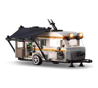 DUANT Juego de bloques de construcción universales para RV, modelo MOC de furgoneta de estilo urbano, exhibición de casa móvil y regalo coleccionable