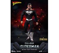 DUAO Figura Dynamic8h DC Comics Superman Traje Negro - Figura Superman - Colección DC Comics - Licencia Oficial