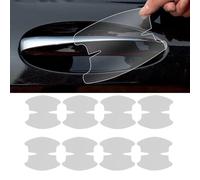 DUAZEP Manija de la Puerta del automóvil Película Protectora para VW Passat Variant/7.Generation (B7,AB BJ 2010-2014), 8 Piezas, Protezione Antigraffio Efficaceo (Trasparente)