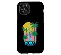 Dubai Burj Khalifa Art Modern Travel Poster Eau Carcasa para iPhone 11 Pro