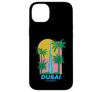 Dubai Burj Khalifa Art Modern Travel Poster Eau Carcasa para iPhone 14 Plus