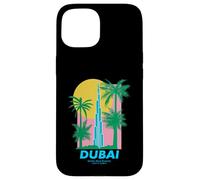 Dubai Burj Khalifa Art Modern Travel Poster Eau Carcasa para iPhone 15