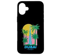 Dubai Burj Khalifa Art Modern Travel Poster Eau Carcasa para iPhone 16 Plus