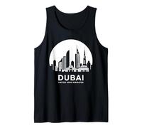 Dubai City Emiratos Árabes Unidos Camiseta sin Mangas