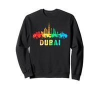 Dubai City Skyline Emiratos Árabes Unidos Recuerdo Sudadera