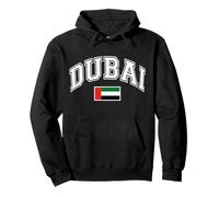 Dubái Dubai UAE United Arab Emirates bandera Sudadera con Capucha