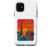 Dubai Skyline Desert Vibes Viajes Souvenir Barco Diseño Carcasa para iPhone 11