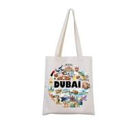Dubai Tote Bag Dubai Gift Muding to Dubai Gift Dubai Souvenir Gift Dubai Travel Gift Dubai Welcome Gift, Bolsa Dubai, Small