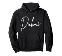 Dubai Travel Vacation Souvenir Turista a Eau Mujeres Hombres Sudadera con Capucha