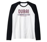 Dubai United Arab Emirates | Vacation Travel Camiseta Manga Raglan