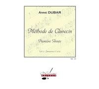 Dubar methode de clavecin 1ere annee volume 2 harpsichord book