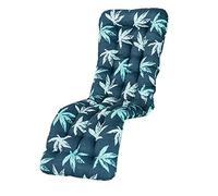 Dubbulon Cojines para Tumbonas - Cojín Acolchado para Tumbona, Cojines para Muebles De Jardin con Fundas Antideslizantes, Recambio De Cojín para Tumbonas para Jardín Al Aire Libre En Interiores