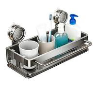 Dubbulon Estante De Para Ducha - Repisa Organizadora De Almacenamiento Para Ducha,Anaquel de Baño de Gran Capacidad - Para Jabón Baño Apartamento Residencia Hogar Cocina Dormitorio Sala De