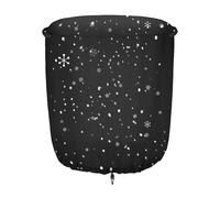 Dubbulon Funda para Fogata Exterior,Funda Exterior Resistente Impermeable 600D para Fogata | Manta de Aislamiento Para Calentadores de y Barbacoas