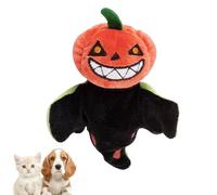 Dubbulon Juguetes Interactivos para Gatos - Simula Sonido de Aleteo Calabaza de Halloween para Gatitos | Juguetes Automáticos para Morder para Gatos,para Razas Pequeñas Medianas y Grandes