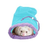 Dubbulon Saco Toallita Para Animales Pequeños,Funda de Secado para Ardillas - Bolsa Toalla Transpirable con Cordón Ajustable para Cachorros, Conejos, Chinchillas, Ardillas, Gatitos