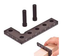 Dubbulon Sargentos de Ángulo para Carpintería - Herramienta De Escuadra De Ángulo Recto - Escuadra Para Enmarcar | Para Posicionar Y Medir En Carpintería Ensamblaje De Muebles Y Taller De Madera