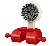 Dubbulon Soporte De Para Alcachofa De Ducha, Soporte Ajustable Sin Necesidad De Perforación, Sujetador De Ducha Para Pared, para uso en paredes de baño hogar autocaravana esponja y toallas