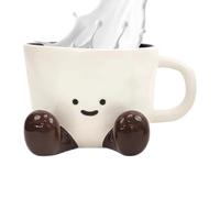 Dubbulon Taza De Café - Taza de Té con Patas,Divertida para Café y Té Unisex Regalo Navidad Cumpleaños Accesorio Fotografía Decoración Hogar
