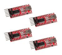 DUBEUYEW 3.3V 5V FT232RL FTDI Mini USB a TTL Serial Converter Adapter Module para Arduino Mini Port (4pcs)
