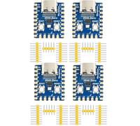 DUBEUYEW 4pcs Raspberry Pi 2040-Zero Mini Placa Microcontroladora Basada en el Procesador Raspberry-Pi 2040 Dual-Core Arm Cortex M0+ para C/C++/Python