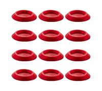 Dubia Roaches - Bandeja para cucarachas de 1.3 x 1 x 0.2 pulgadas, paquete de 12 cuencos de recinto, plato de cucarachas Dubia, colas de resorte, milpiés, invertebrados pequeños, cuenco de comida de