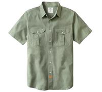 Dubinik® Camisas Hombre Manga Corta Bolsillos Dobles Camisas para Hombre De Trabajo Botones Camisa Algodón Hombre Casual