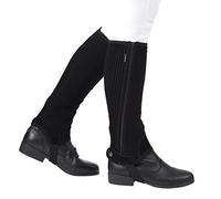 Dublin Adult Easy Care Half Chaps X-Small Black by Dublin