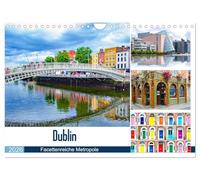 Dublin - Facettenreiche Metropole (Wandkalender 2026 DIN A4 quer), CALVENDO Monatskalender: Dublin - Stadt mit besonderem Charme und Zauber.