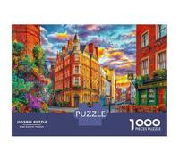 Dublín_ Irlanda Rompecabezas 1000 Piezas Puzzles para Adolescentes Y Niños Jigsaw Puzzles Juguete De Desafío, 52x38cm/1000pcs