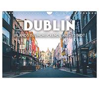 Dublin - Irlands beeindruckende Hauptstadt. (Wandkalender 2026 DIN A4 quer), CALVENDO Monatskalender: Eine Stadt voller Geschichten.
