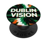 Dublín Vision Glitch Momentum PopSockets PopGrip Adhesivo